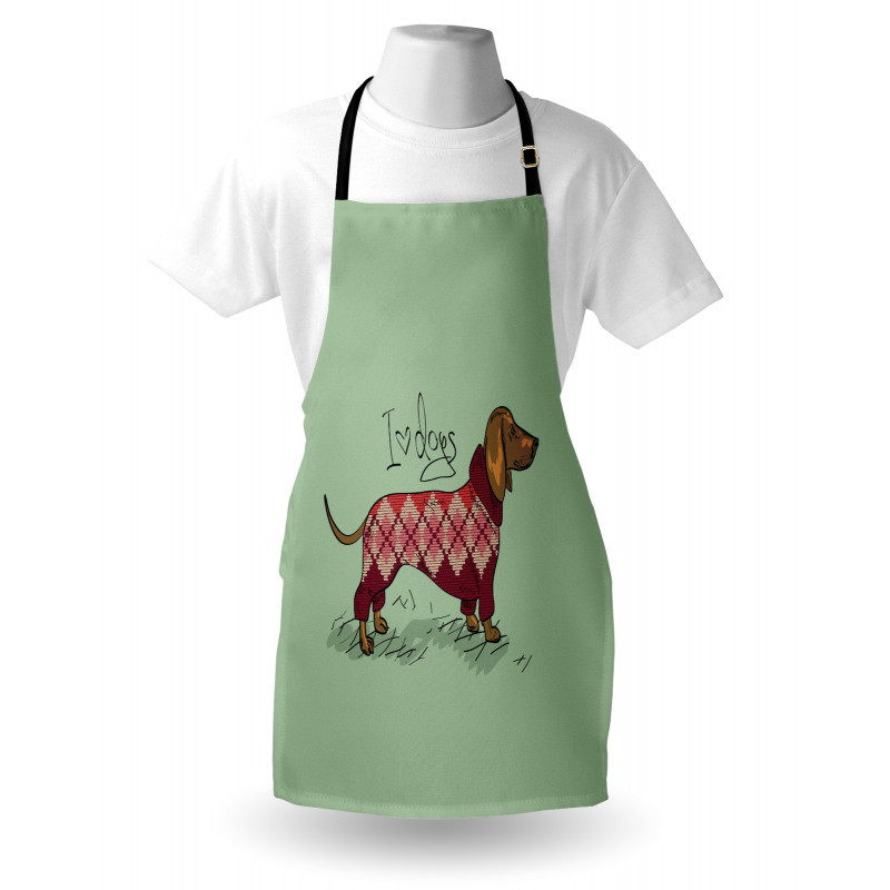 Animal in Clothes Apron