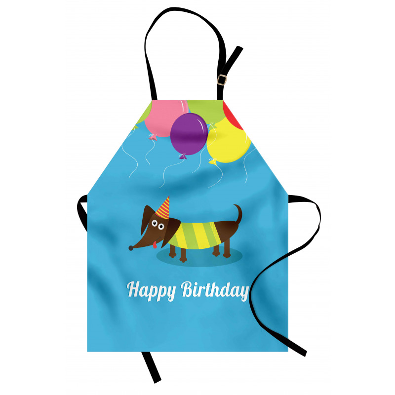 Dog and Balloons Apron