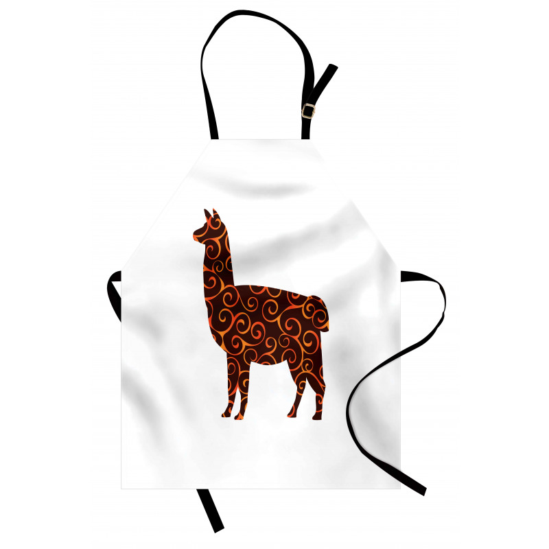 Animal Silhouette Lines Apron