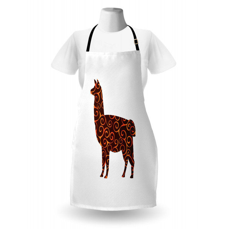 Animal Silhouette Lines Apron