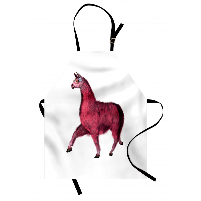 Pink Abstract Animal Apron