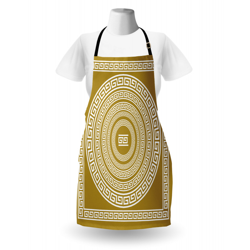 Frieze Meander Lines Apron