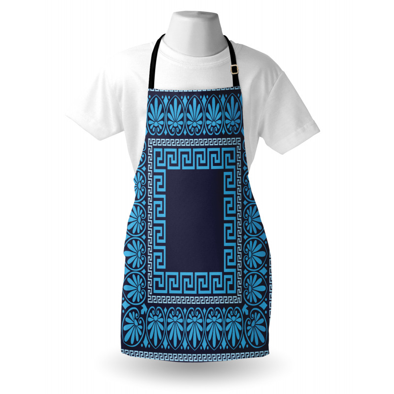 Intricate Floral Fret Apron