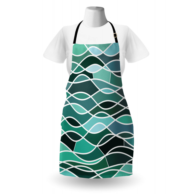 Stained Glass Composition Apron