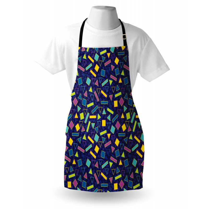 Retro 80s Memphis Fashion Apron