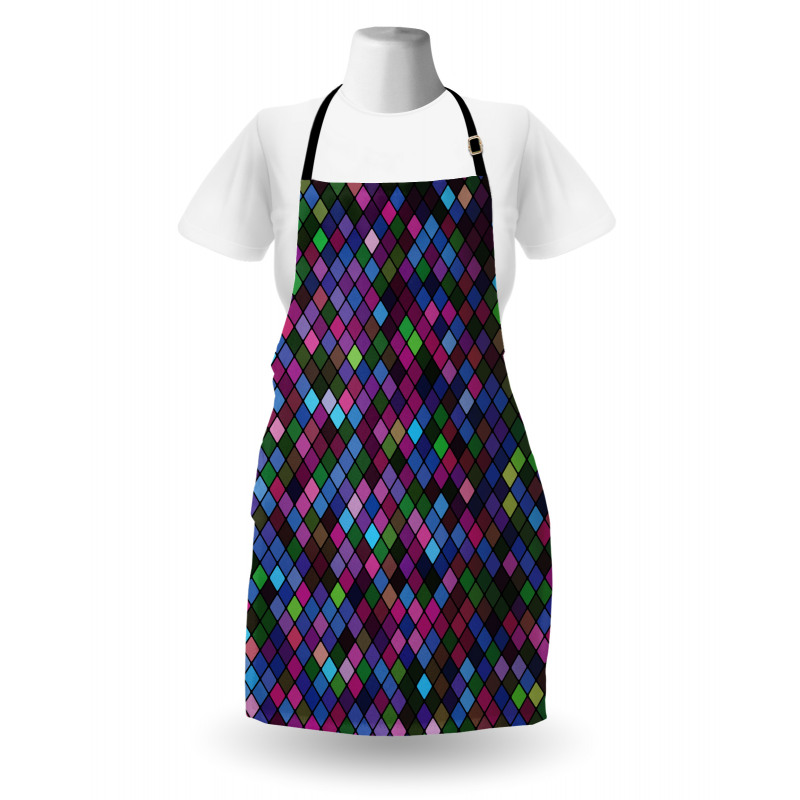 Mosaic Pixel Pattern Apron