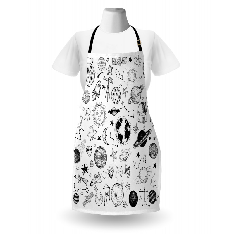 Planets Asteroids Cosmos Apron