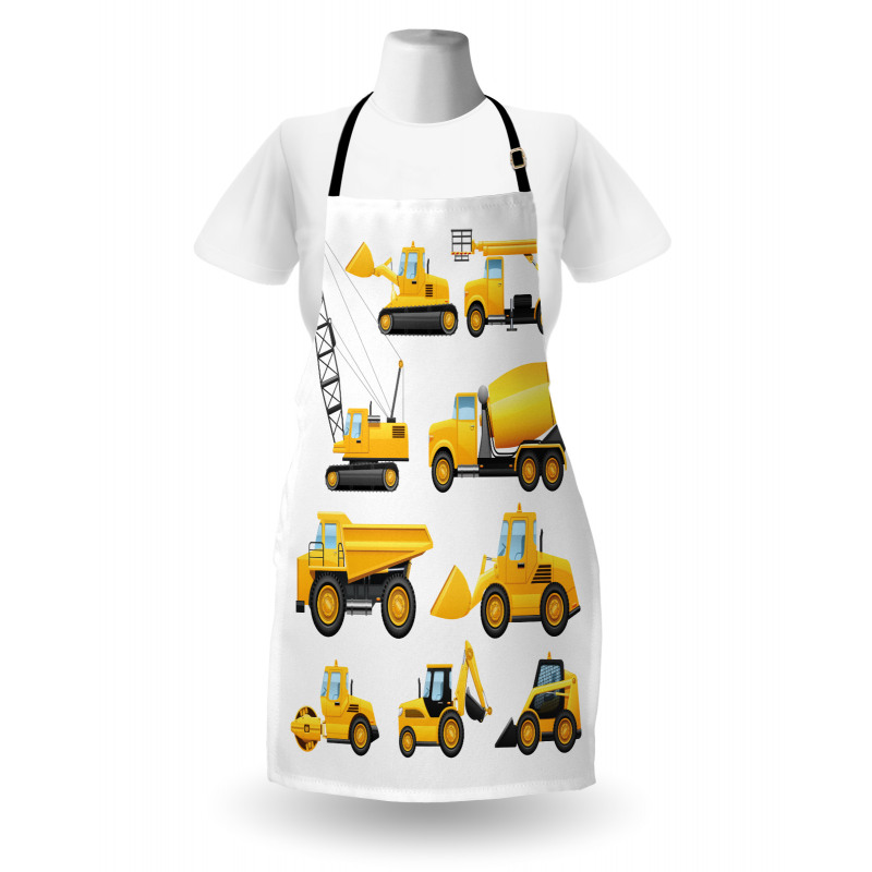 Construction Vehicles Apron