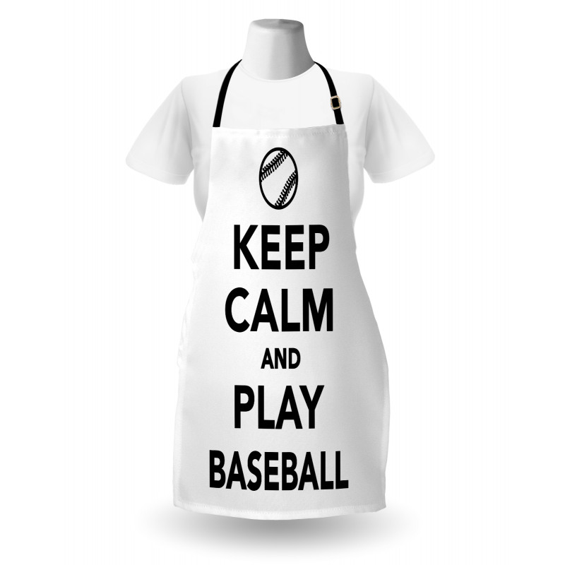 Play Baseball Theme Apron