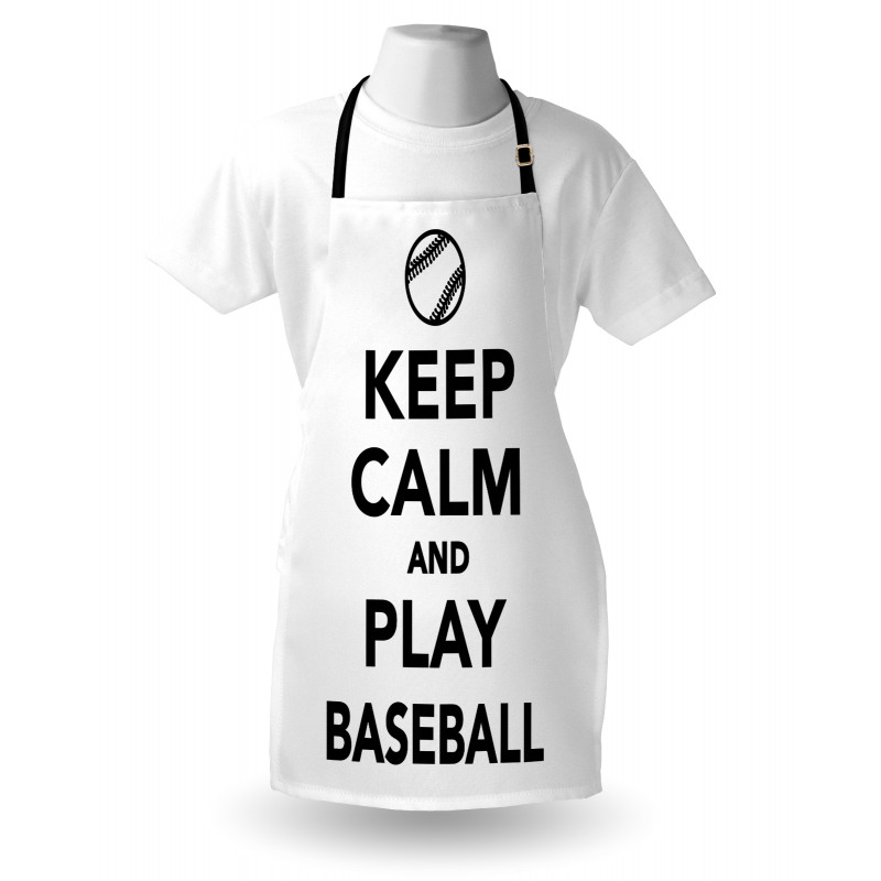 Play Baseball Theme Apron