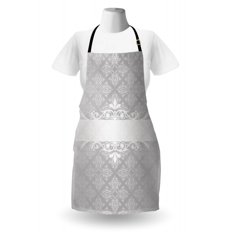 Classical Floral Scroll Apron