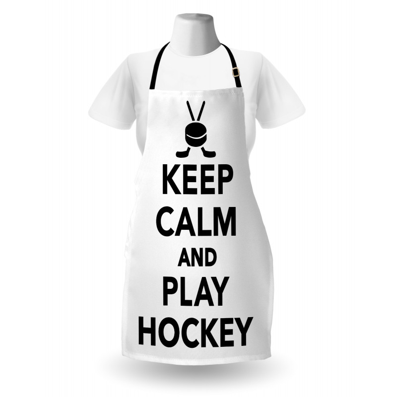 Keep Calm and Play Words Apron