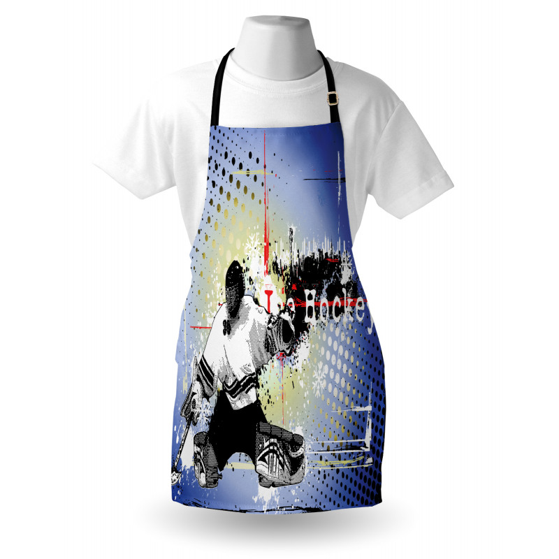 Player Snow Cityscape Apron