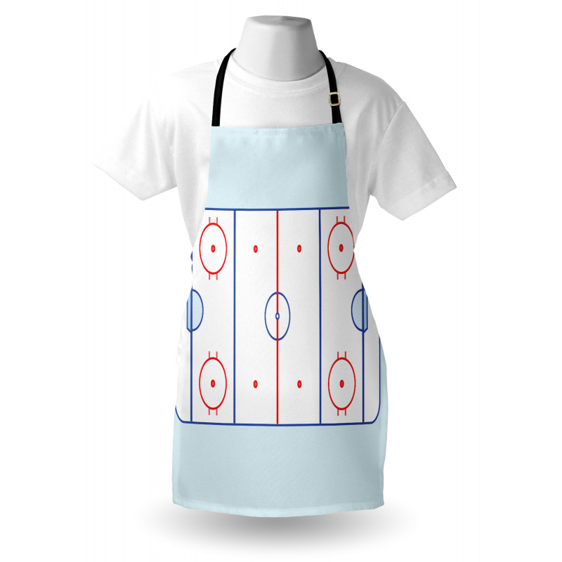 Graphic Field Outline Apron