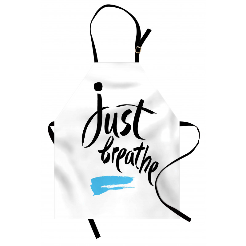 Words Calligraphy Apron