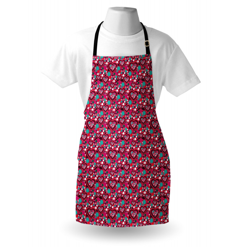 Abstract Love Apron