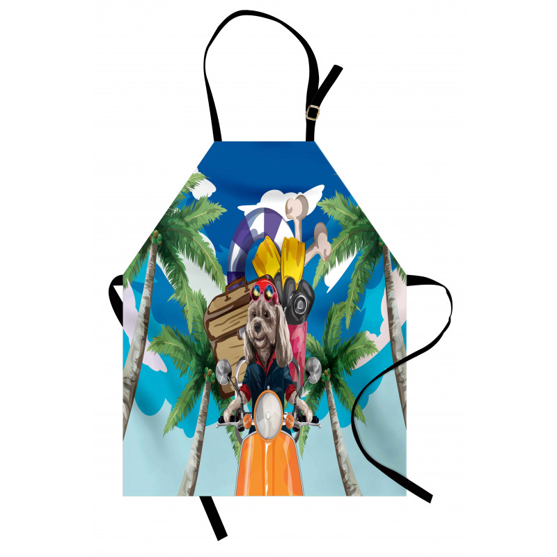 Puppy Tropic Island Apron