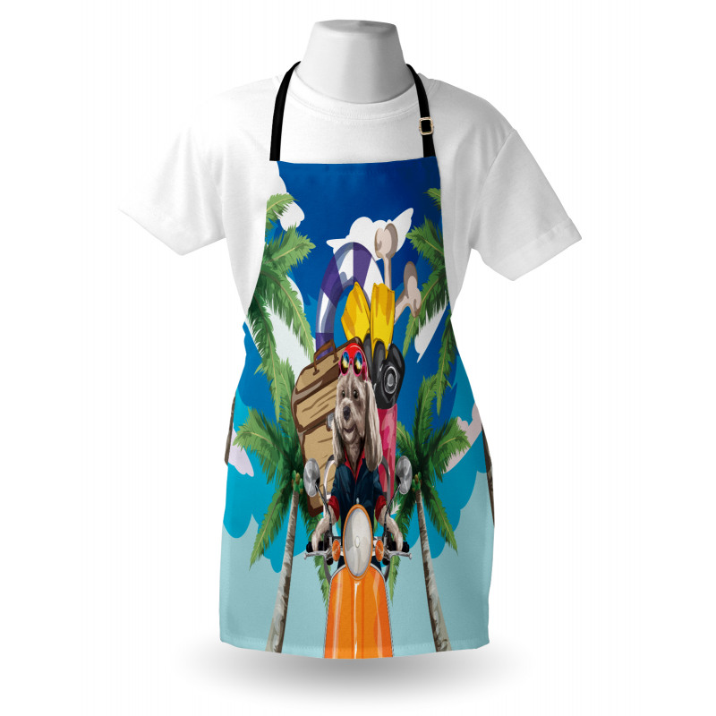 Puppy Tropic Island Apron