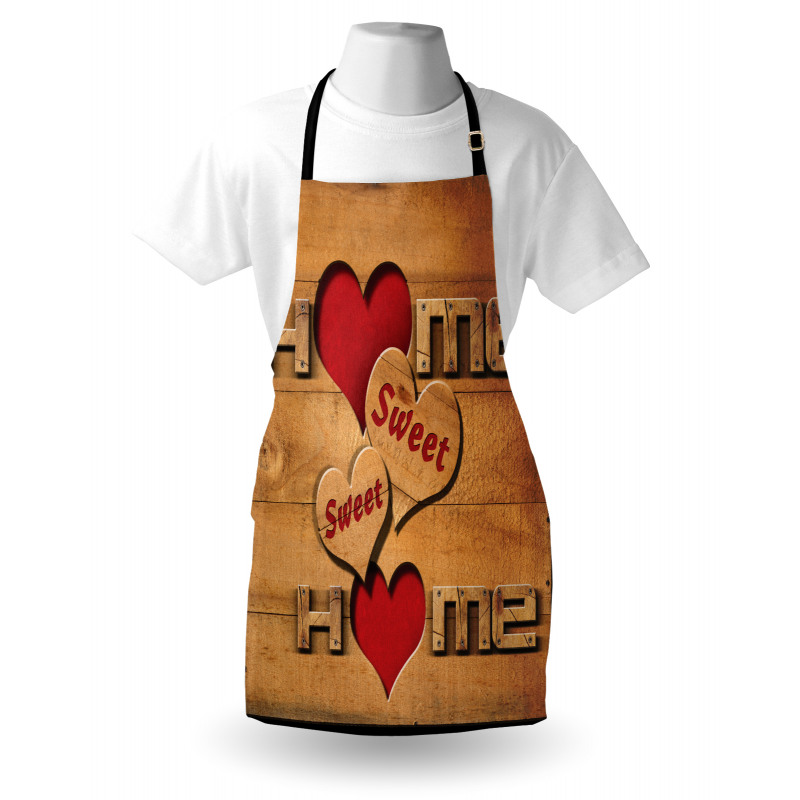 Hearts Words Apron