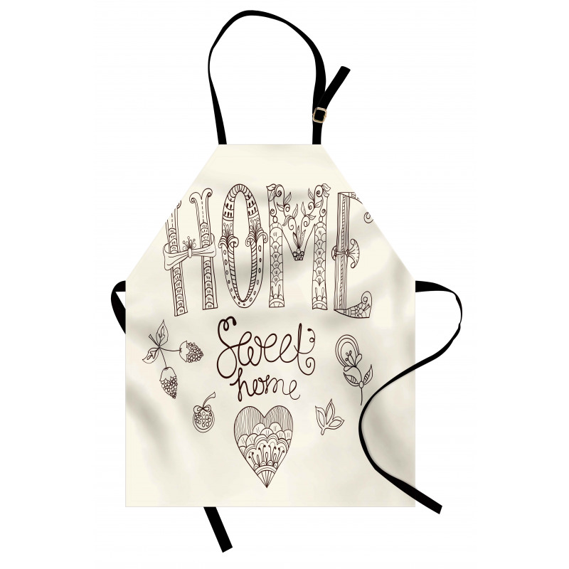 Flowers Heart Apron