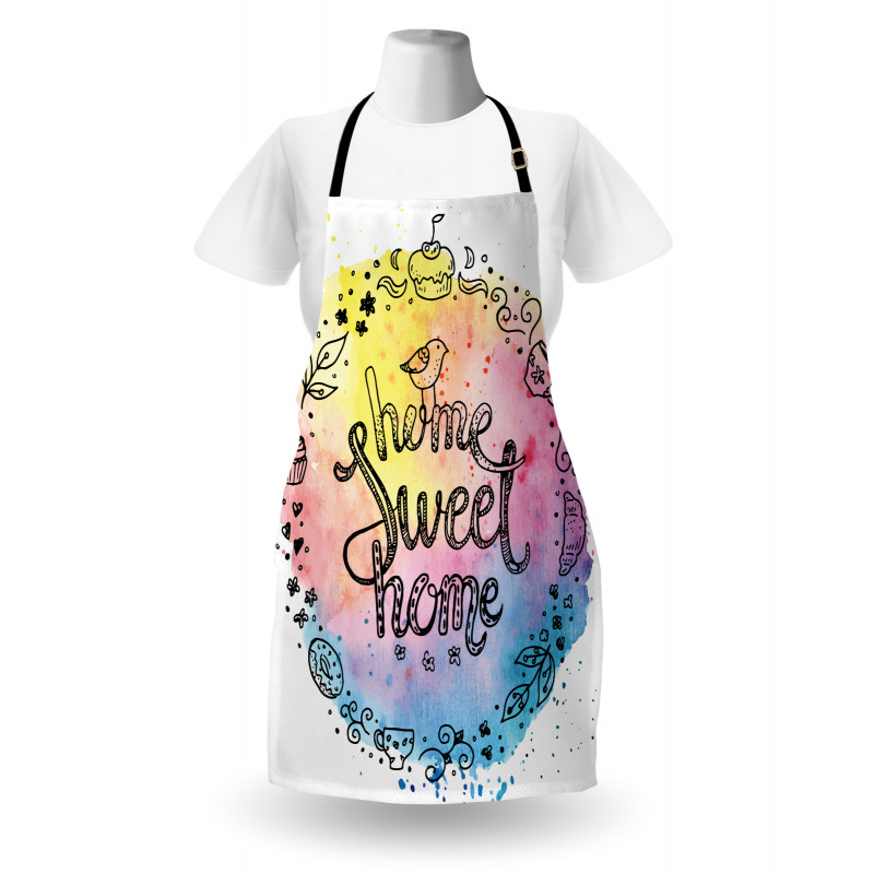Words in a Circle Apron