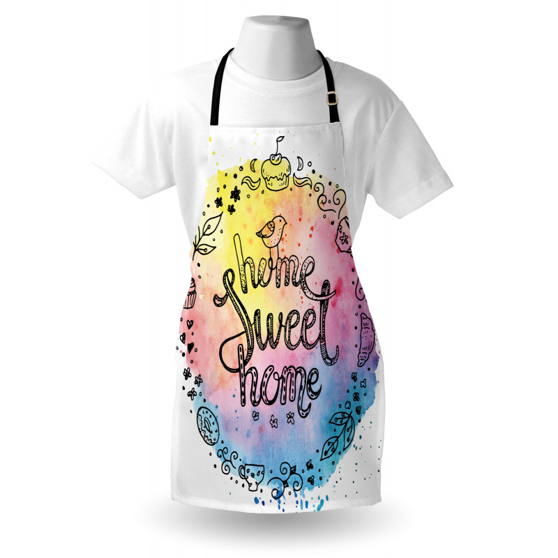 Words in a Circle Apron