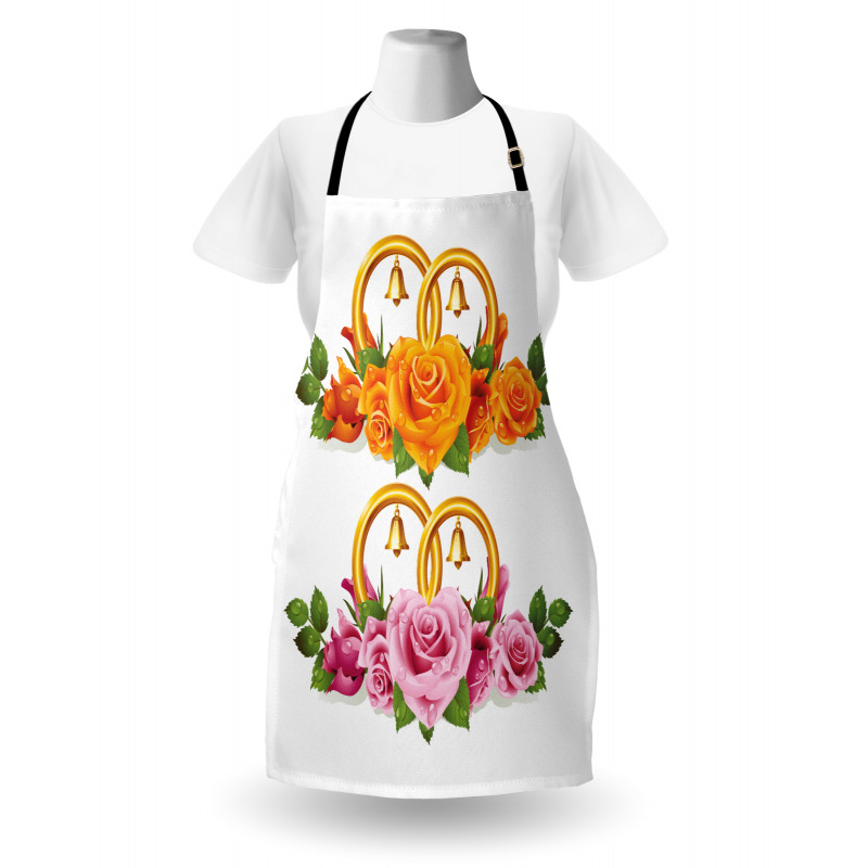 Roses Rings Apron