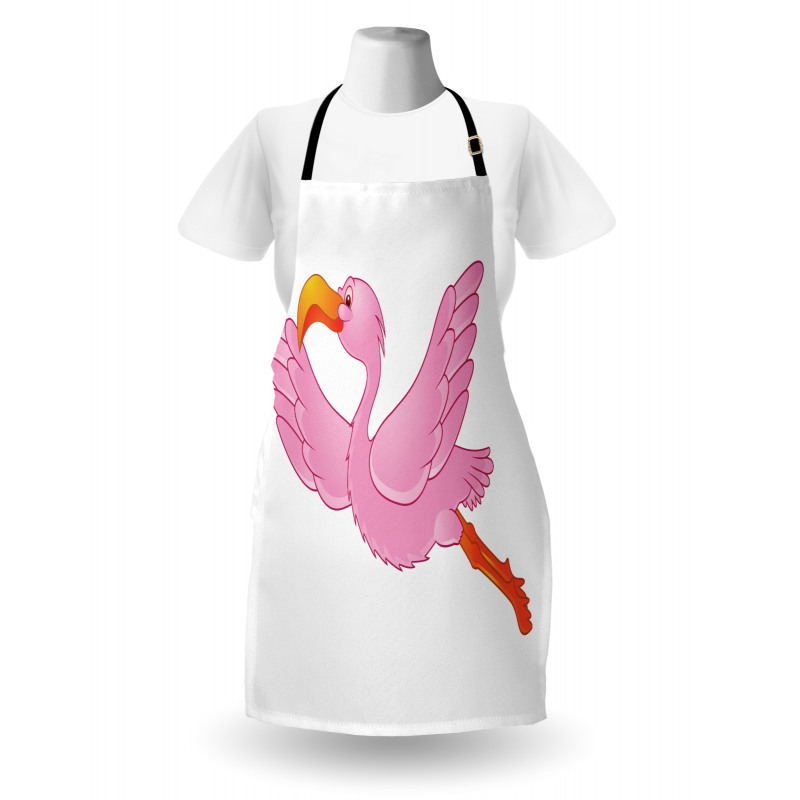 Exotic Flamingo Apron