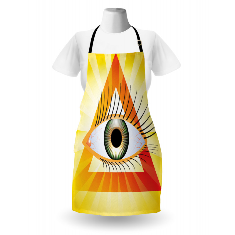 Powerful Sight Triangle Apron