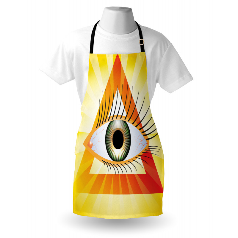 Powerful Sight Triangle Apron