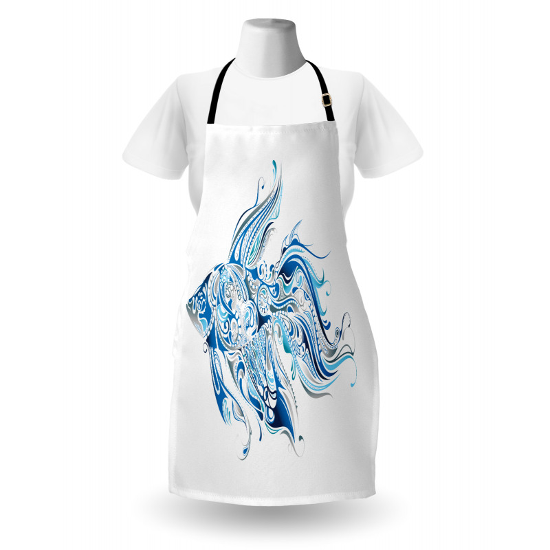 Abstract Betta Splenden Apron