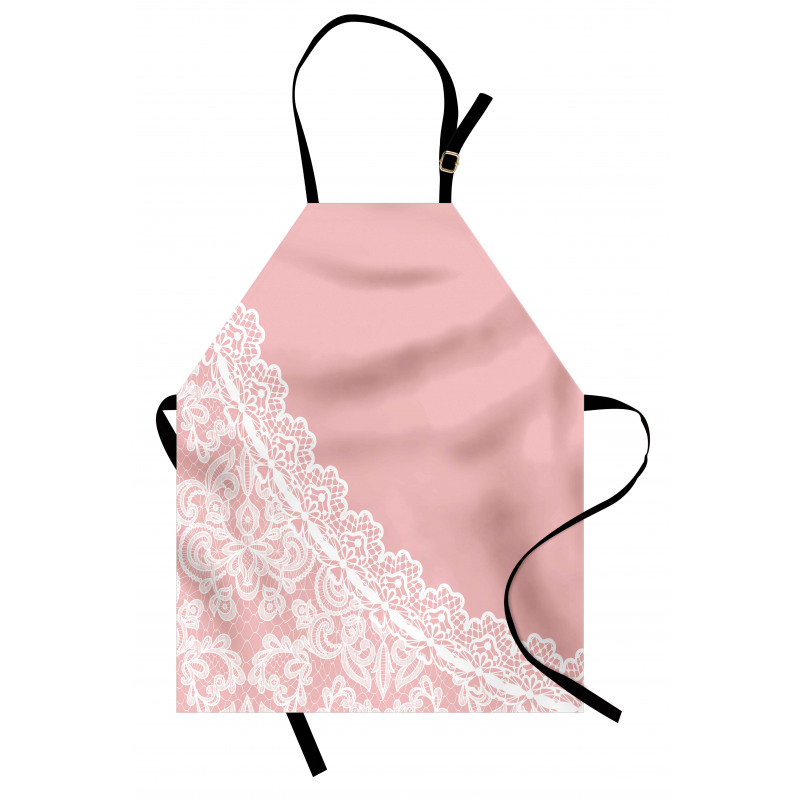 Lace Style Border Apron