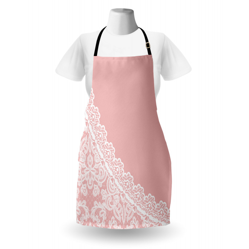 Lace Style Border Apron