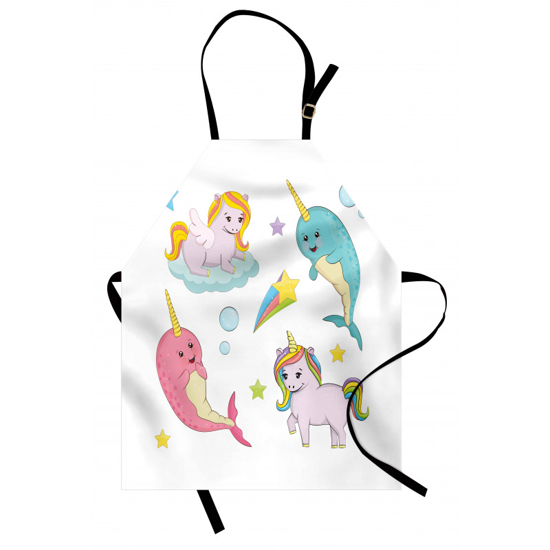 Colorful Rainbow Animal Apron