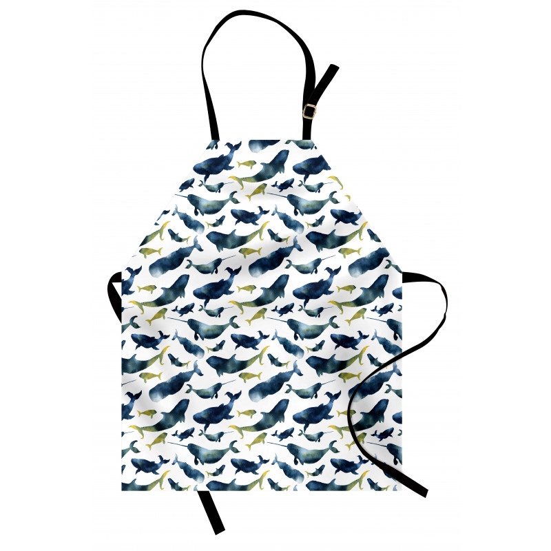 Watercolor Mammals Apron