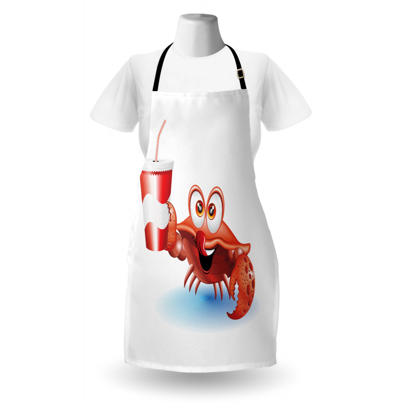 Thirsty Marine Animal Apron