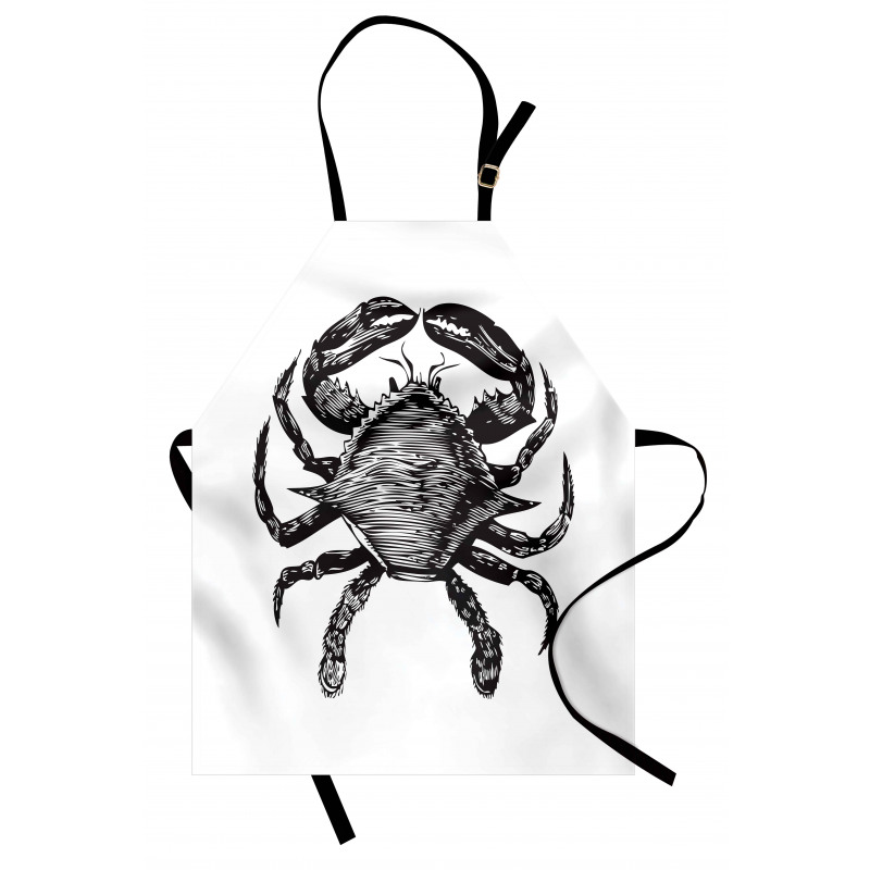 Crustacean Family Artwork Apron