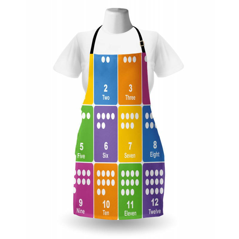Colorful Numbers Apron