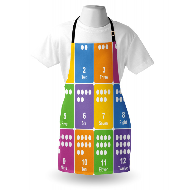 Colorful Numbers Apron