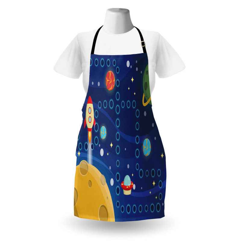 Racing in Cosmos Apron