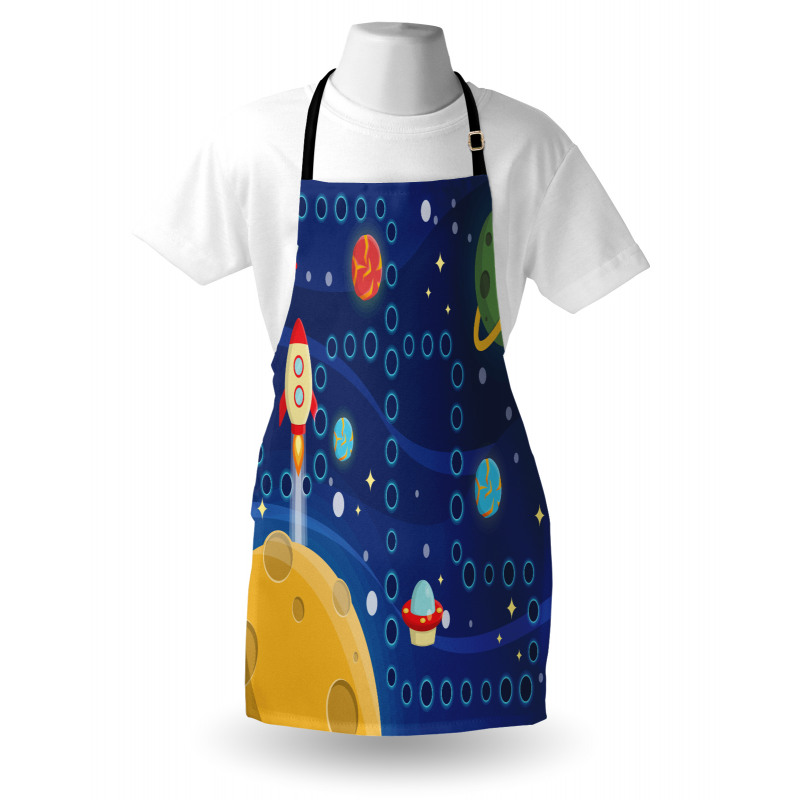 Racing in Cosmos Apron