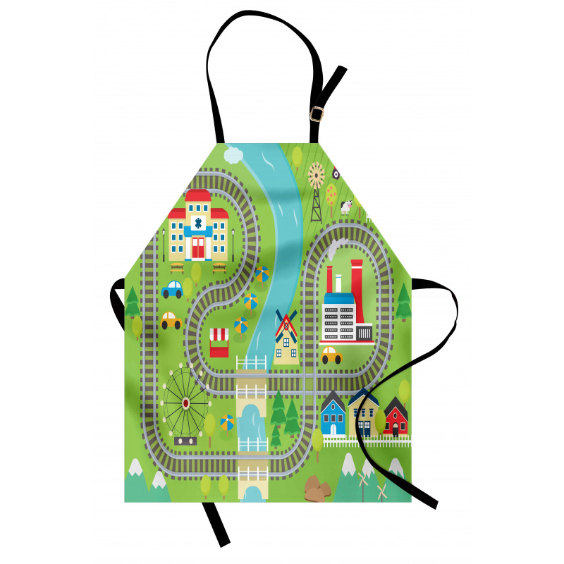 Country Town Apron