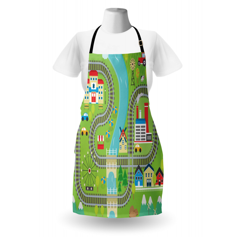 Country Town Apron