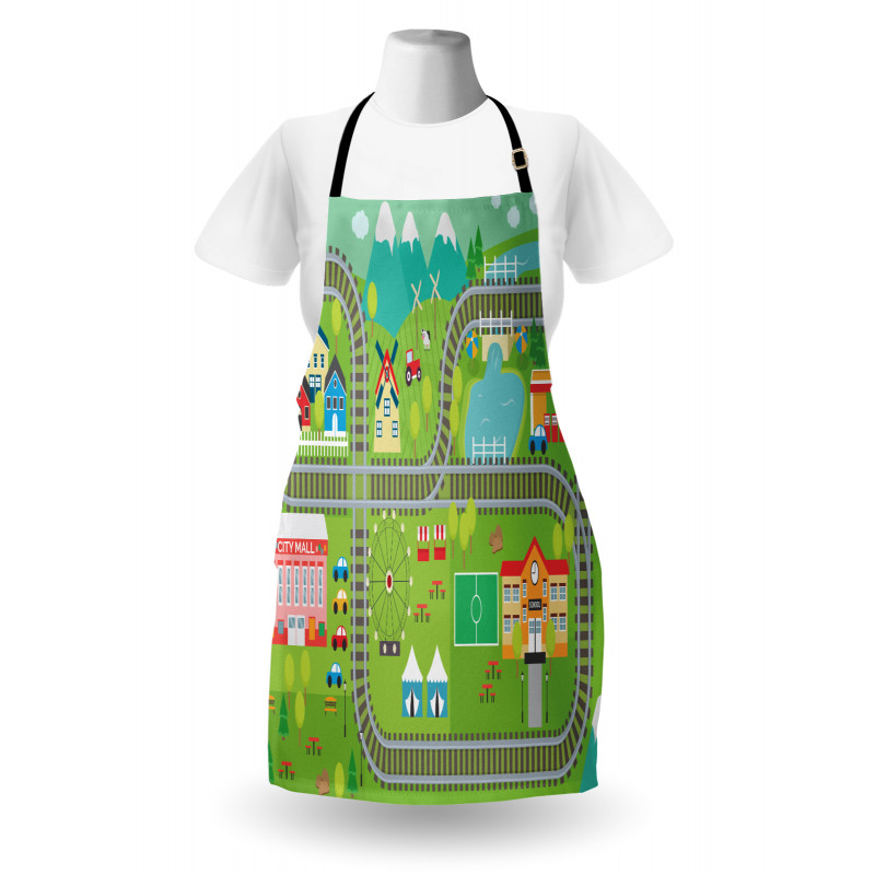 Train Tracks Apron