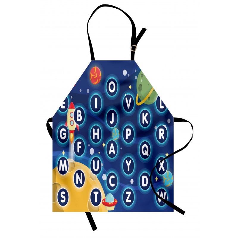 Space Letters Apron