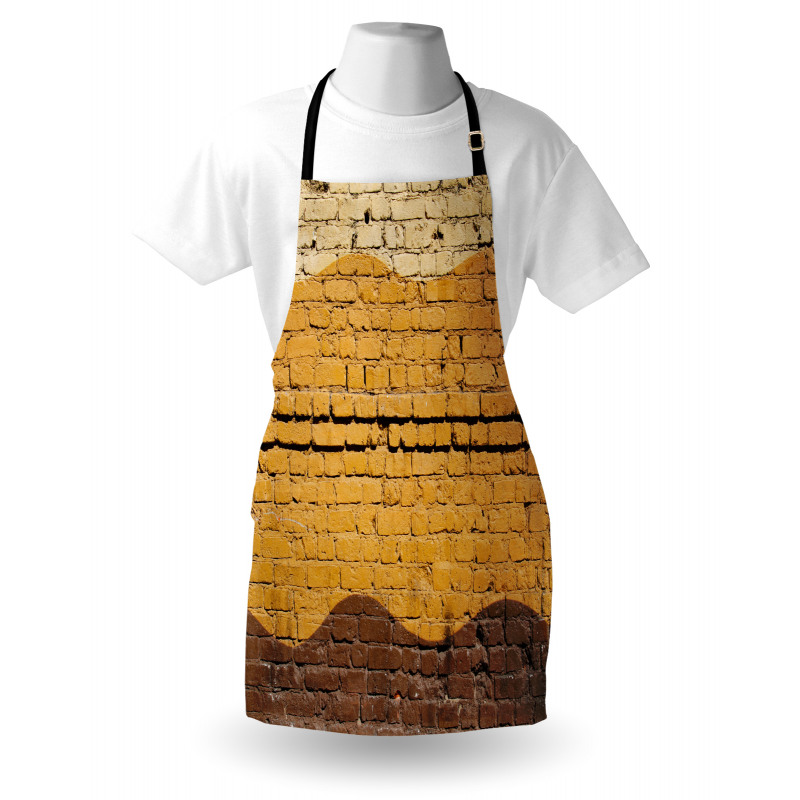 Brick Wall Waves Apron