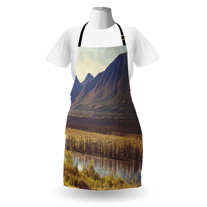 Idyllic Rustic Photo Apron