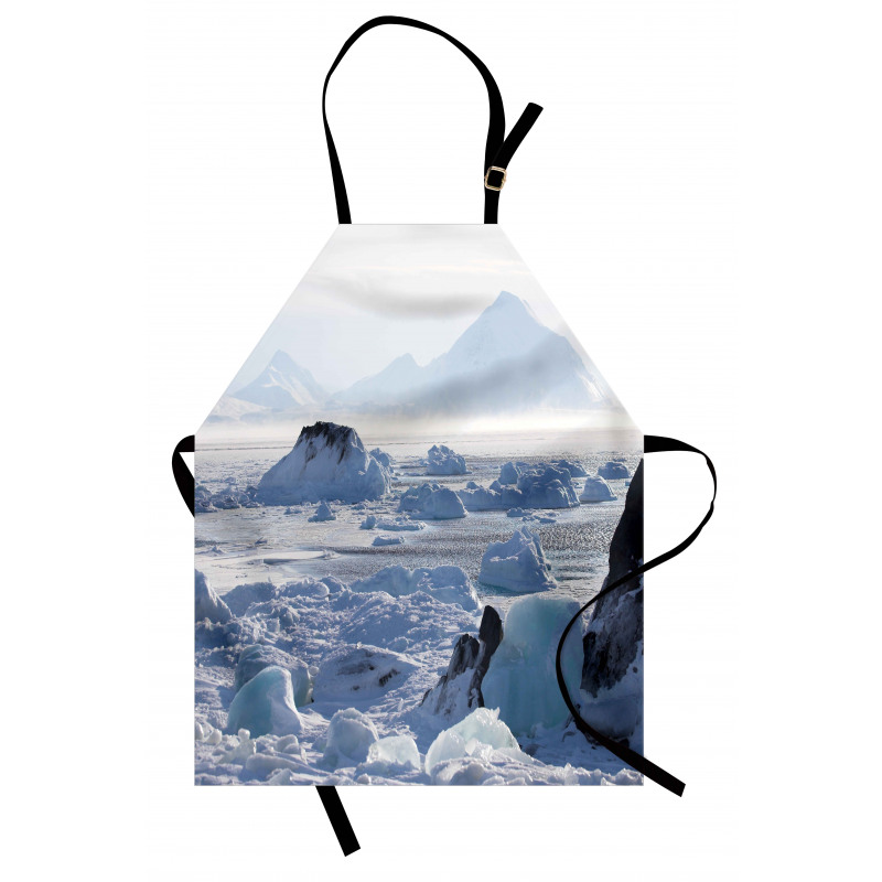 Arctic Winter Ice Lake Apron