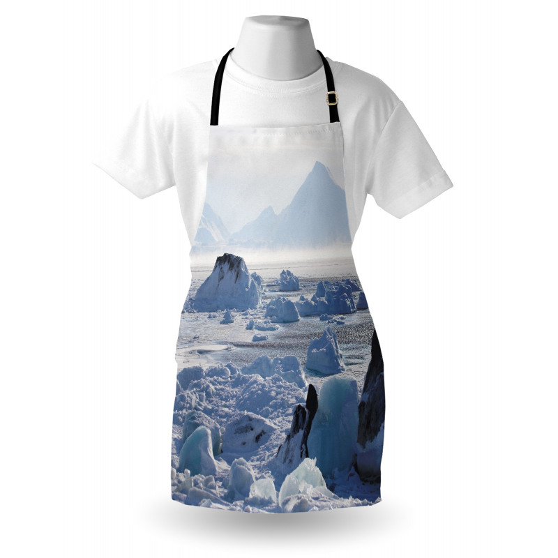 Arctic Winter Ice Lake Apron