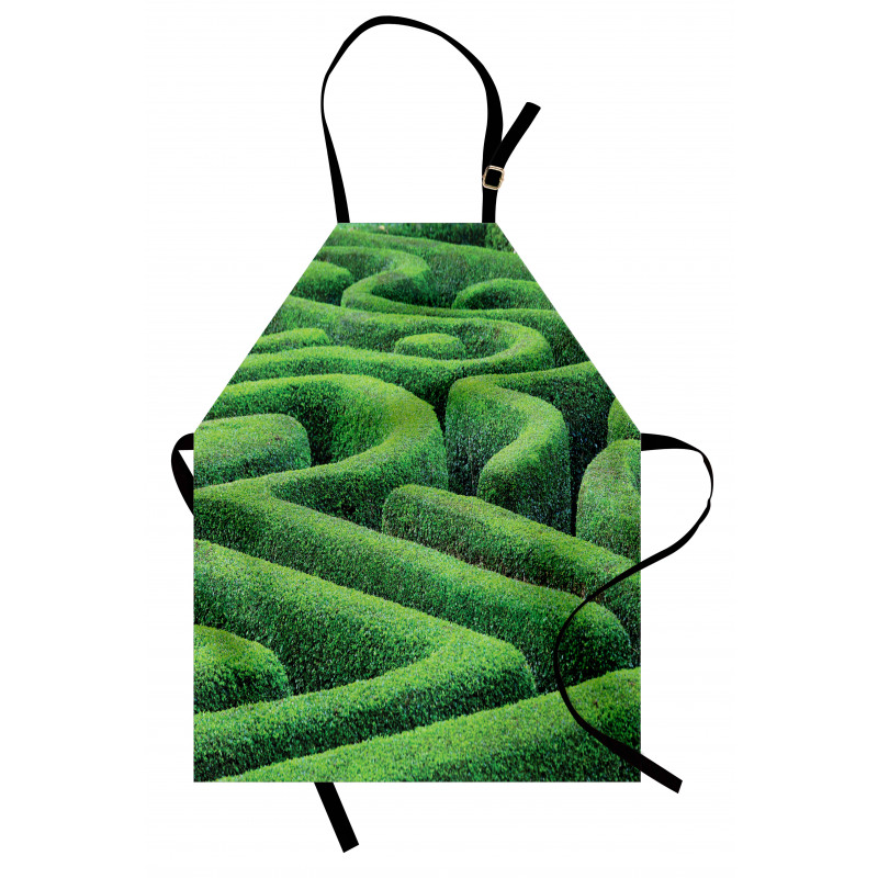 Green Plant Maze Park Apron